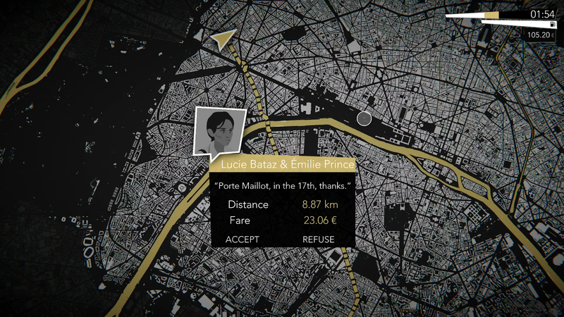 Illustration for article titled In Night Call, You're A Taxi Driver Who Has To Find A Killer